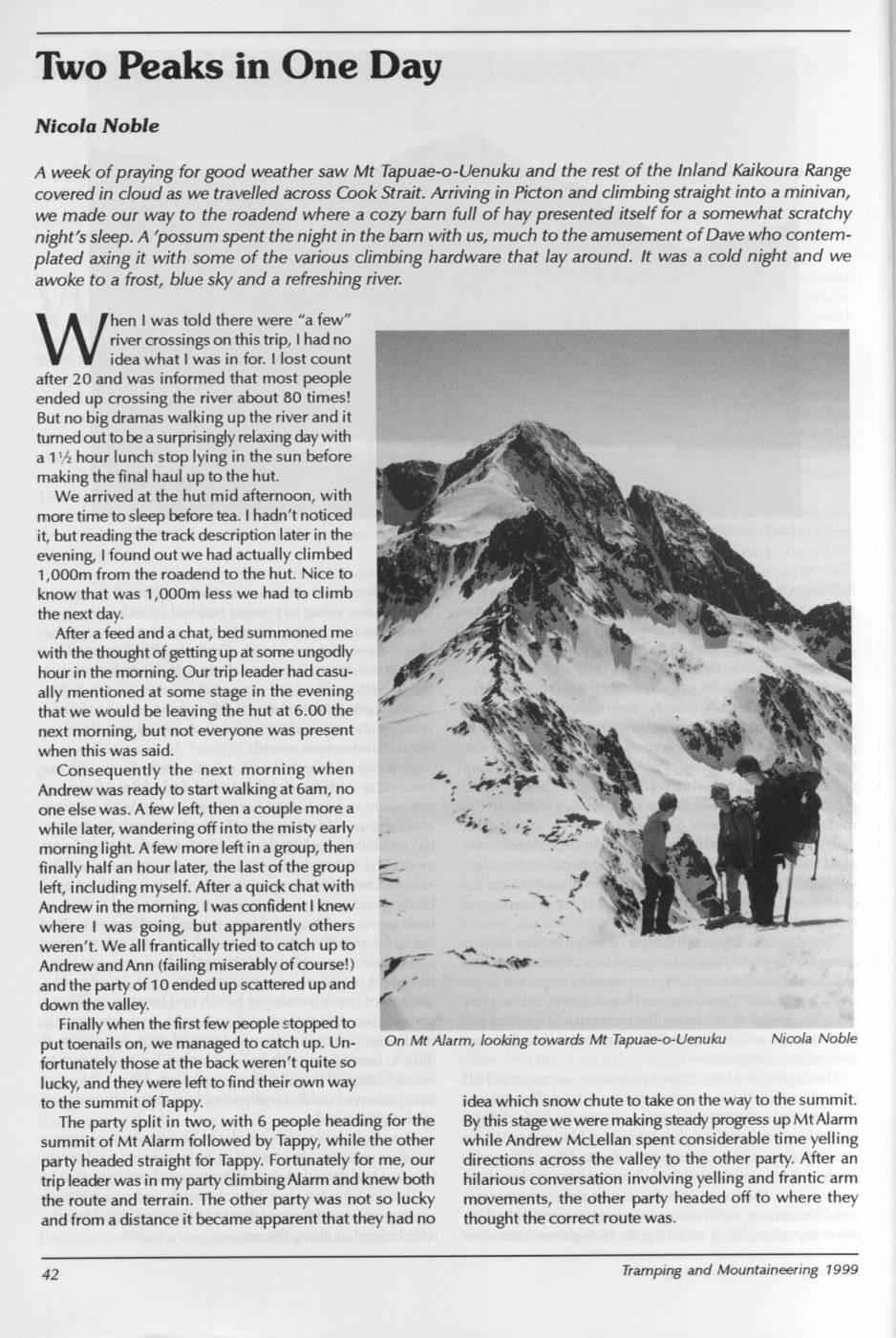 Scanned journal page 3 of 3: Sea Kayaking - New Caledonia