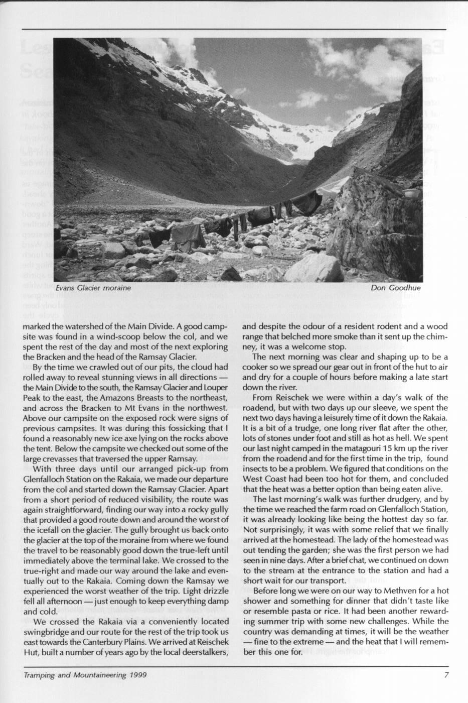 Scanned journal page 2 of 3: To Bracken and Back