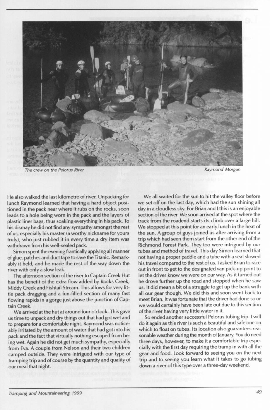 Scanned journal page 2 of 3: Tubing: Alive and Well