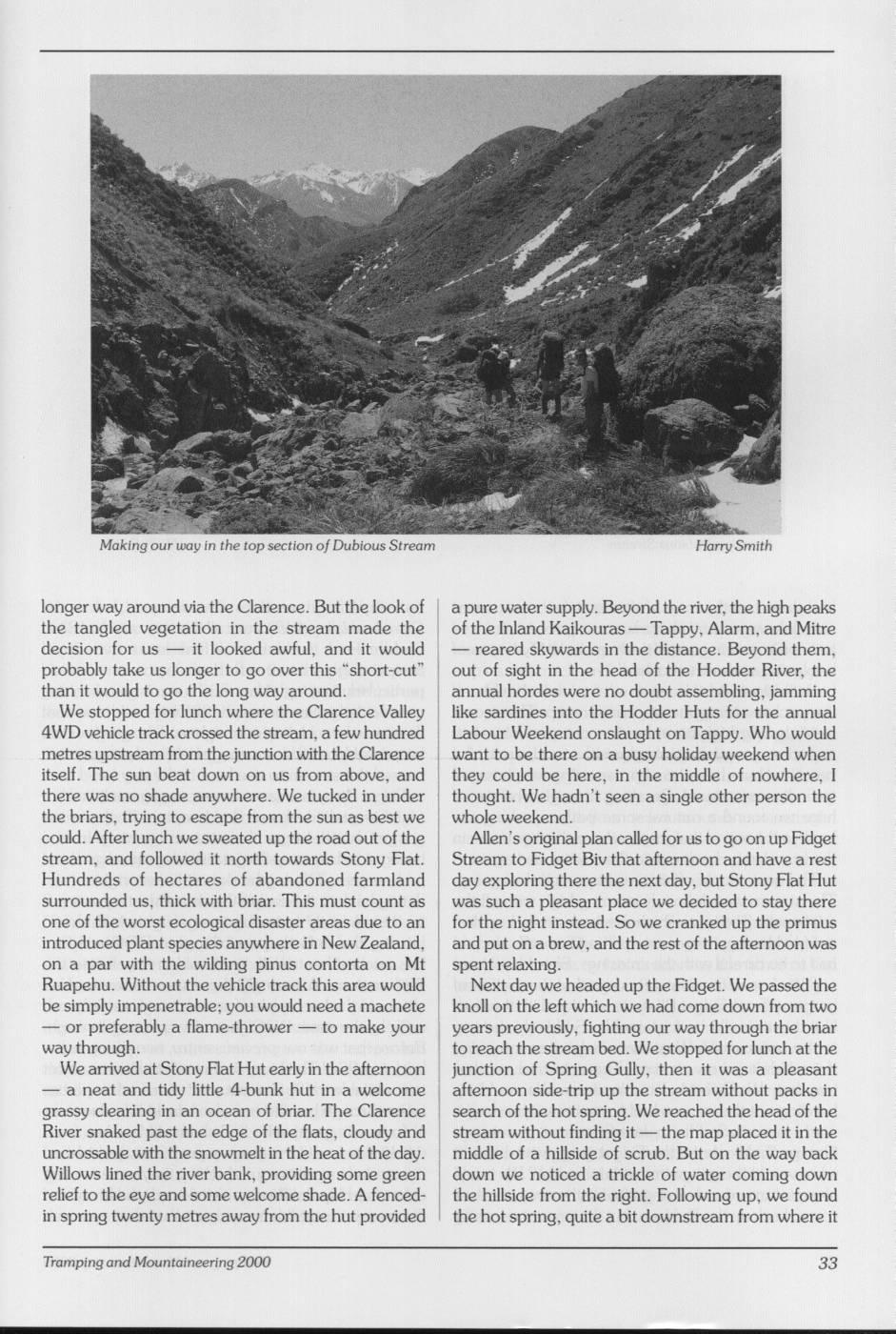 Scanned journal page 2 of 5: Back to the Back of Beyond