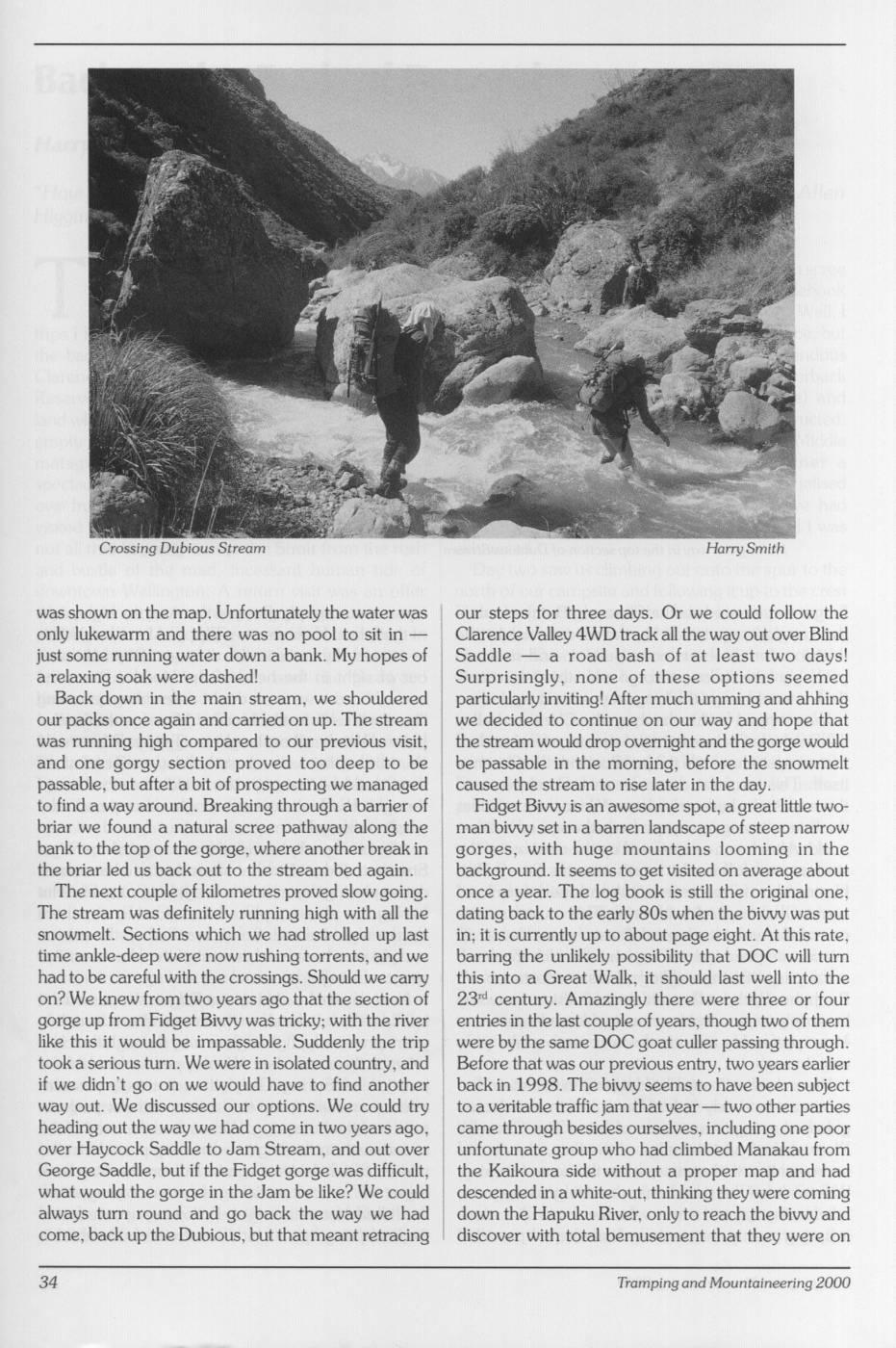 Scanned journal page 3 of 5: Back to the Back of Beyond