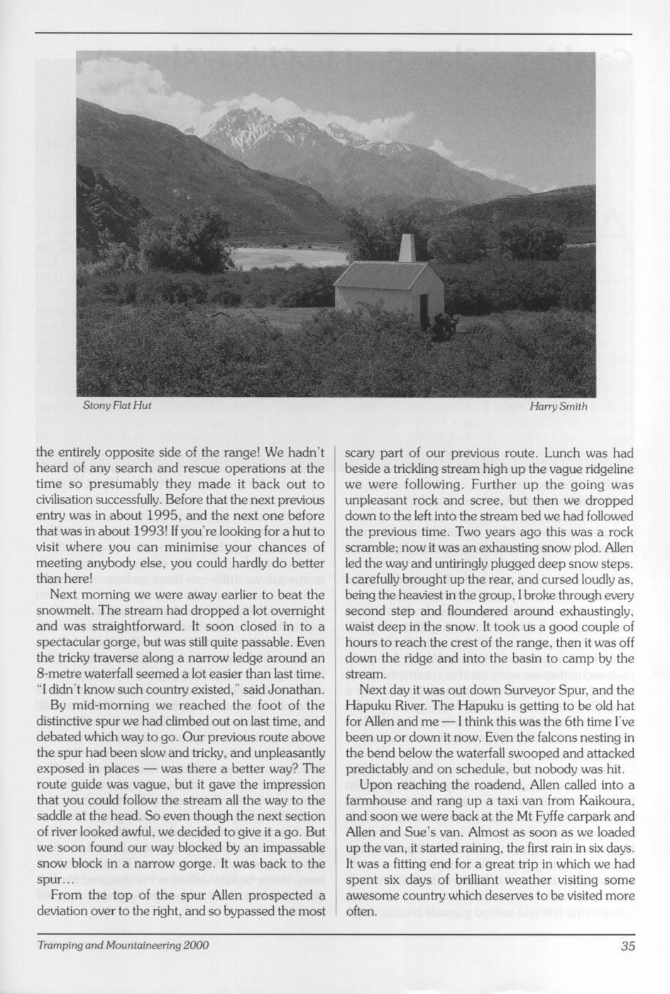 Scanned journal page 4 of 5: Back to the Back of Beyond