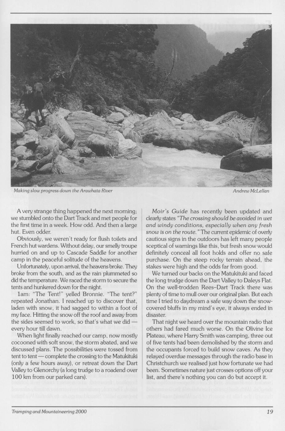 Scanned journal page 2 of 3: Beyond Arawhata