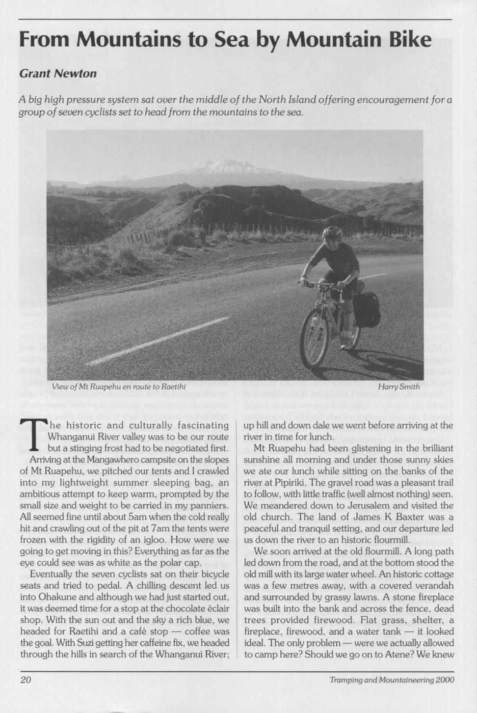 Scanned journal page 3 of 3: Beyond Arawhata